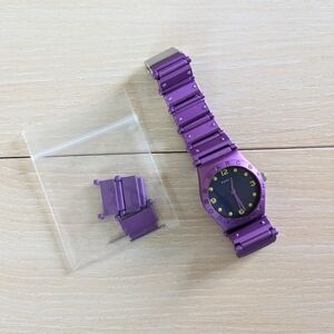 Purple Swatch Watch